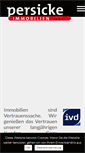 Mobile Screenshot of immobilien-persicke.de